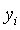 y_i